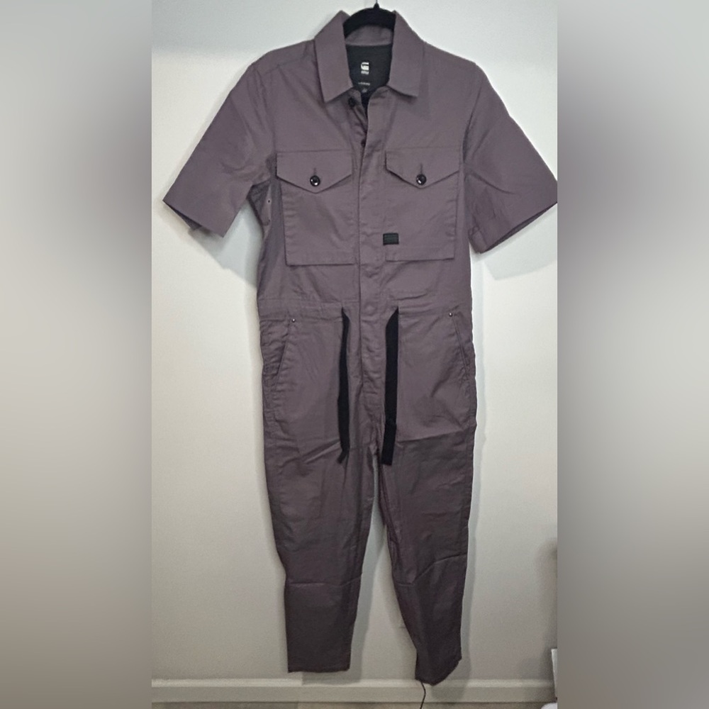NWT G-Star Raw Army Jumpsuit in Taupe